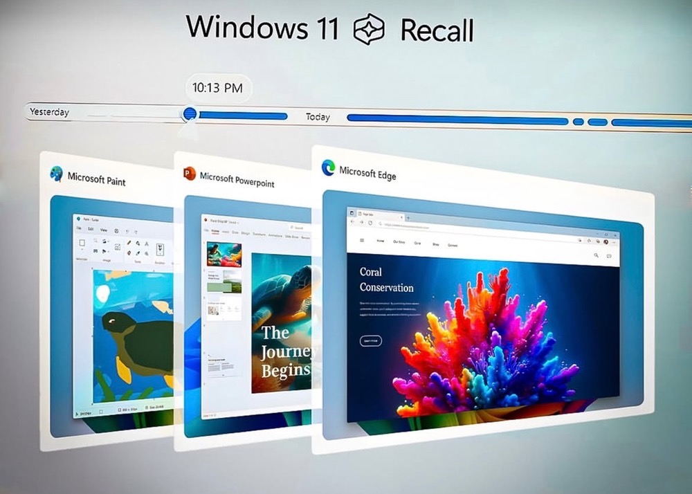 قابلیت جنجالی RECALL برای ویندوز 11 منتشر شد