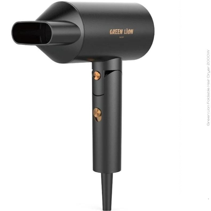 سشوار Foldable Hair Dryer توان 1600 وات قابلیت تاشو گرین لاین Green Lion