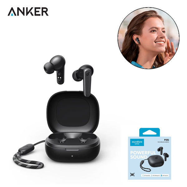 هندزفری بلوتوث دوگوش Anker soundcore P25i انکر