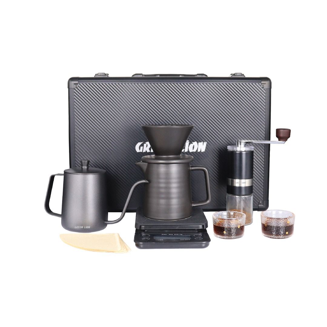 ست قهوه ساز Green Lion G-80 Plus Coffee Maker Set GNG80PCOFFST گرین لاین