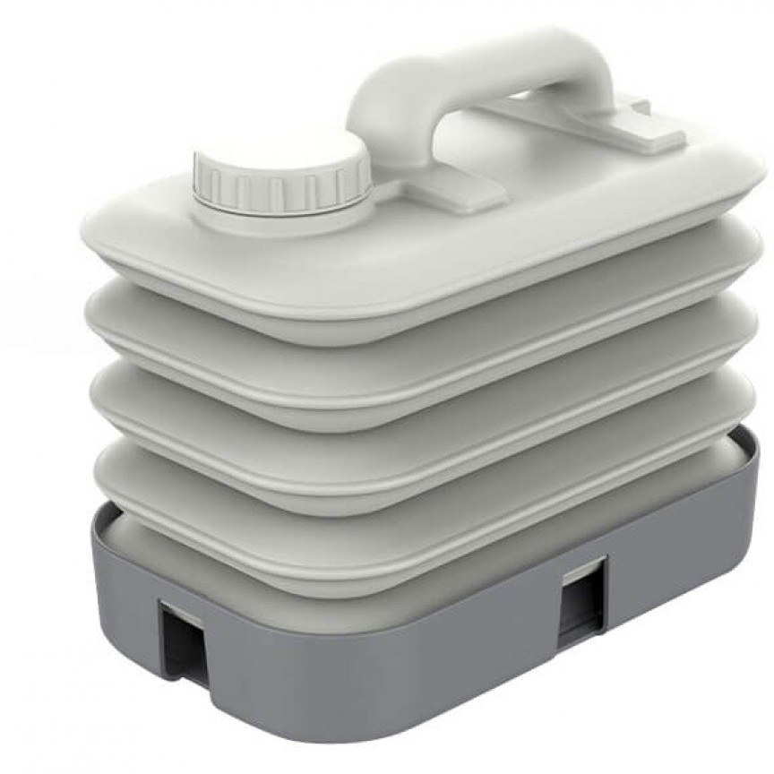 مخزن آب 10 لیتری تاشو گرین لاین Green Lion Foldable Water Tank GNFWTK10WH