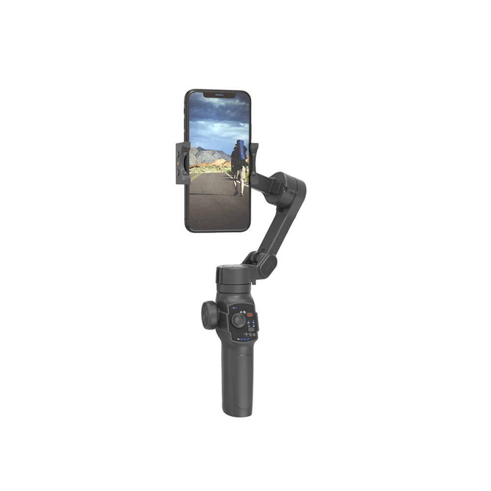 گیمبال و استبلایزر موبایل با قابلیت تشخیص حرکت پرودو Porodo 3-Axis Gimbal P9 PD-AITGMP9