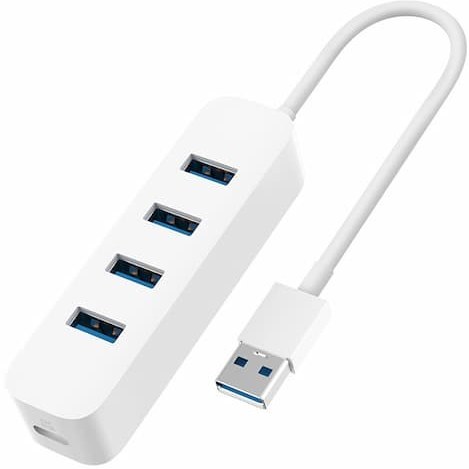 هاب 4 پورت طول 24 سانتی متر شیائومی Xiaomi XMFXQ01QM USB3.0 Hub