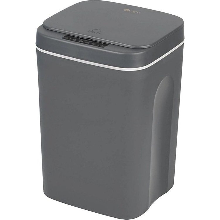 سطل زباله هوشمند ظرفیت 14 لیتر گرین لاین Green Ecosense GNSECODUSTBGY Smart Trash Bin