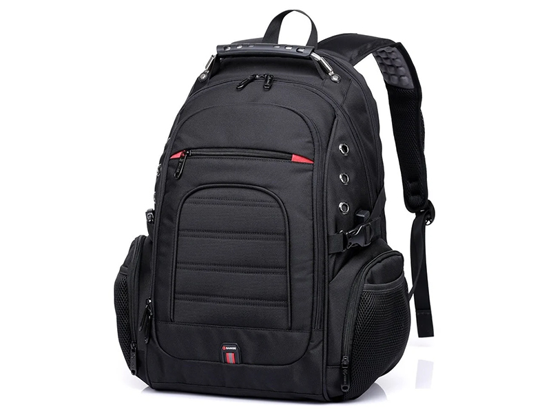 کوله پشتی لپ تاپ مسافرتی با دو درگاه یو اس بی و انتقال صدا بنج Bange BG-1903 15.6&quot; Laptop Waterproof Backpack