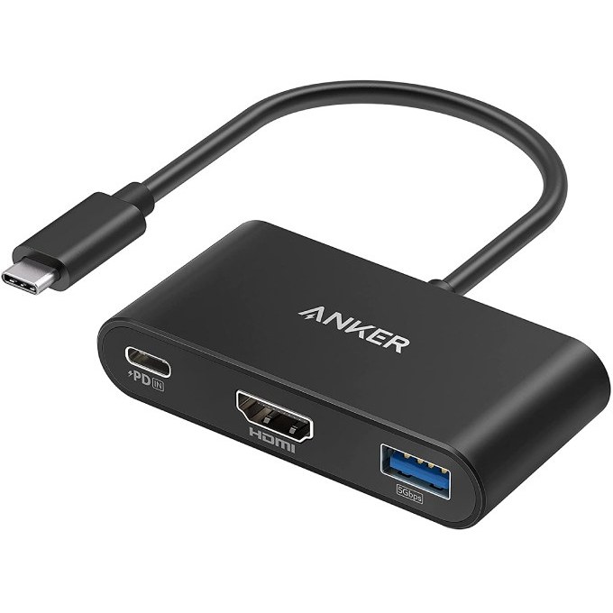 هاب 3 پورت انکر Anker PowerExpand 3 IN 1 Multi-Function HUB